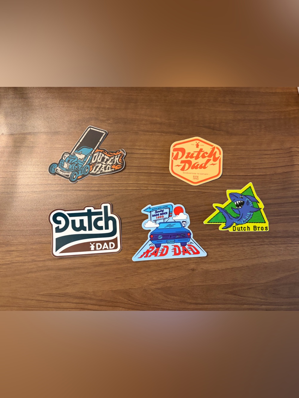 Dutch Bros Sticker Set